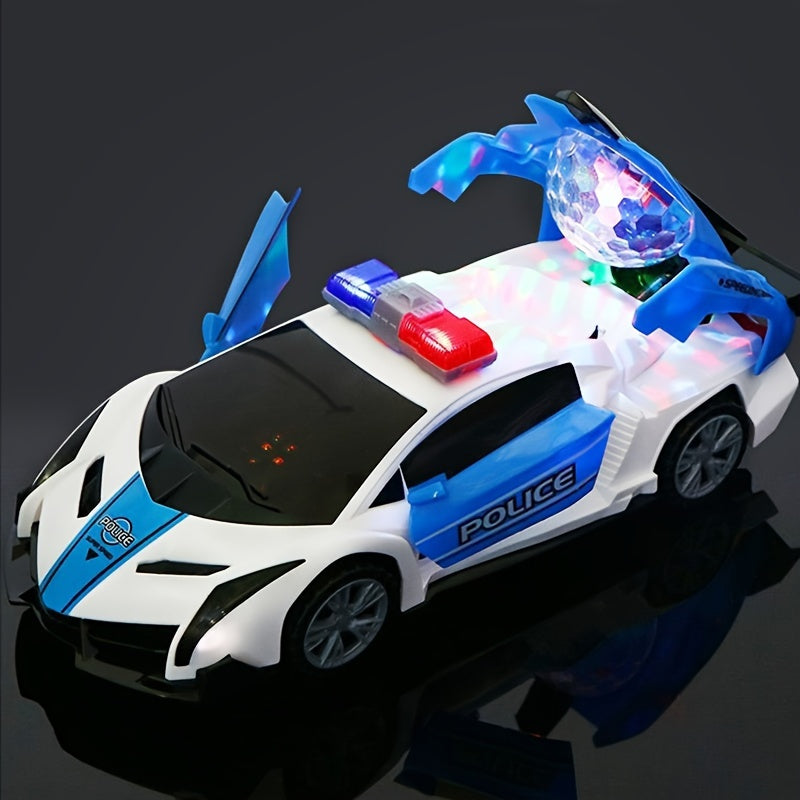 Fun Handsome Rotating Car Toy with Automatic Switch - Cyprus