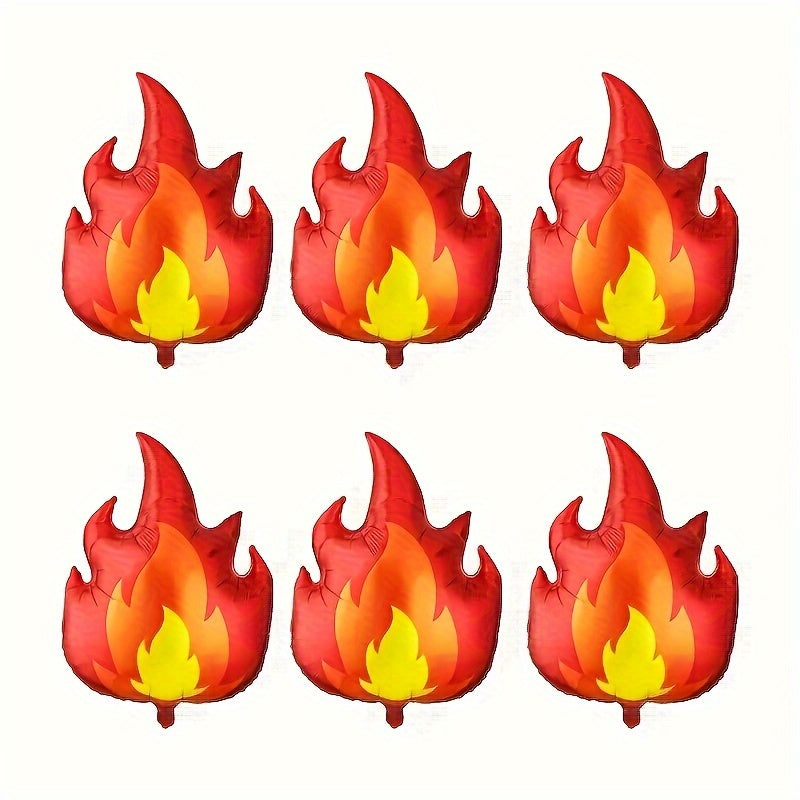 🔵 Πυροσβεστικό μπαλόνι γενεθλίων - Κόκκινη φλόγα Σχεδιασμός για πυροσβεστικές και κατασκηνωτικές γιορτές - Κύπρος - Κύπρος