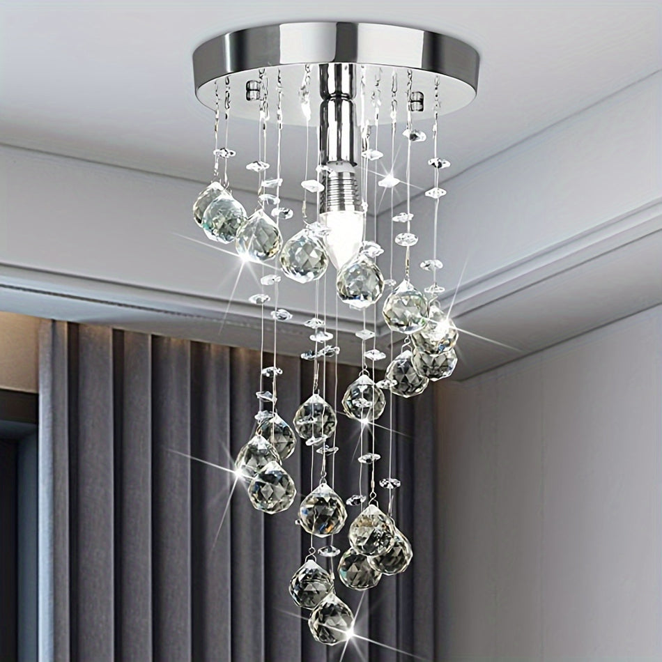 Aslinstant Crystal Chandelier Mini Pendant Light - Cyprus