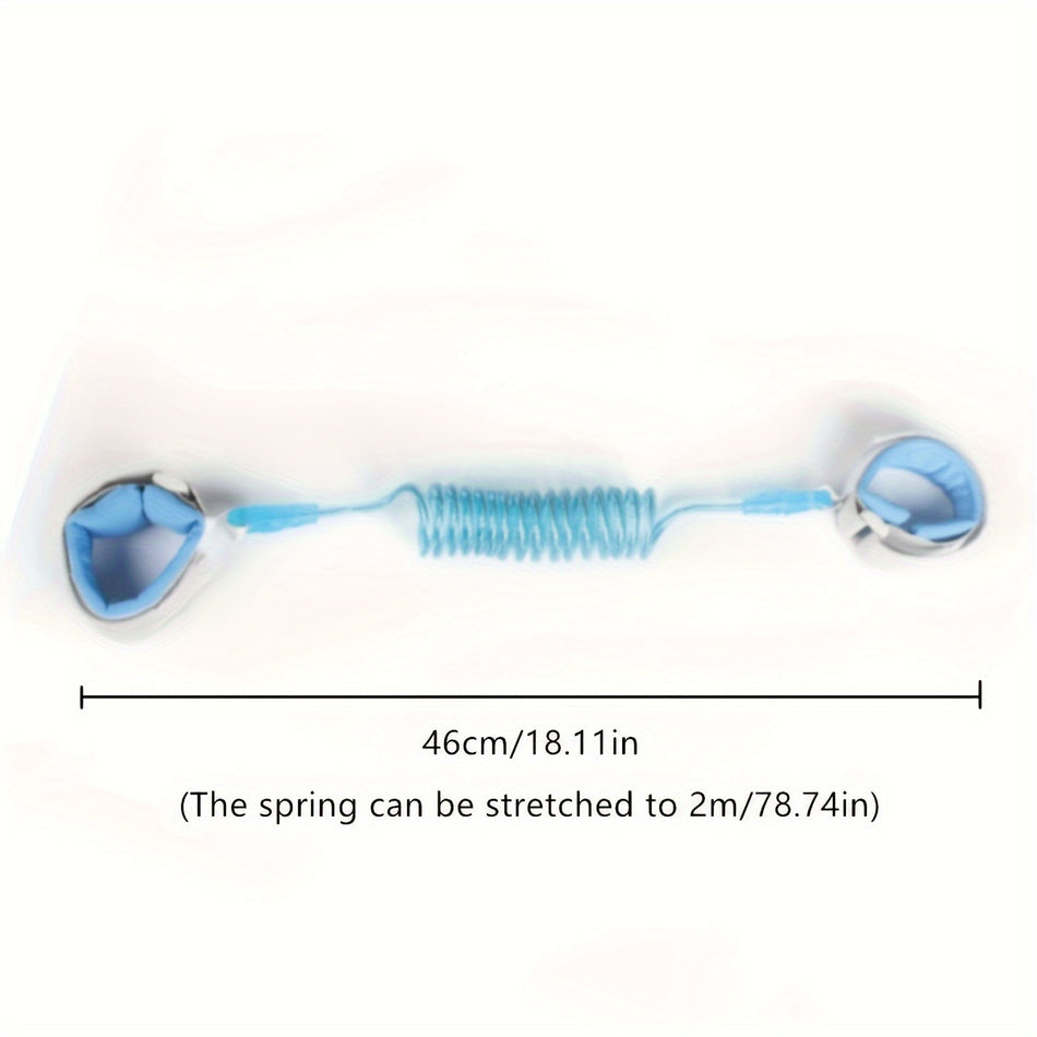 Anti-Lost Baby Safety Bracelet with Spring Rope