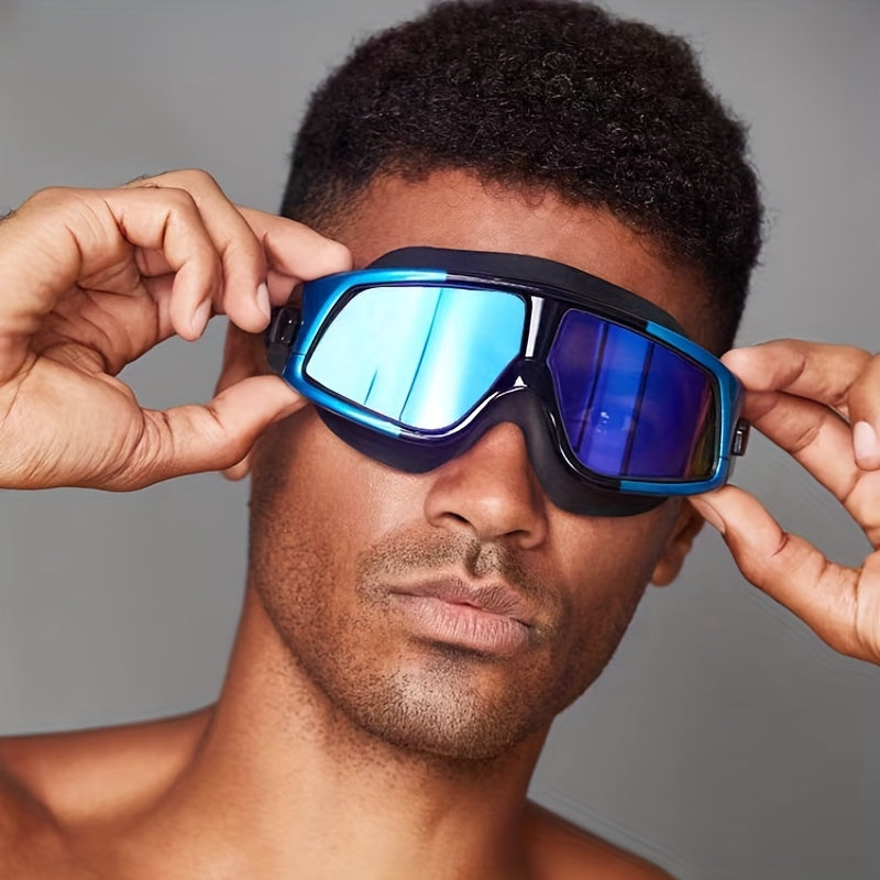 Elektroplattierte Silikonschwimmbrille - HD -Sicht, wasserdicht und Anti -Fog - Zypern