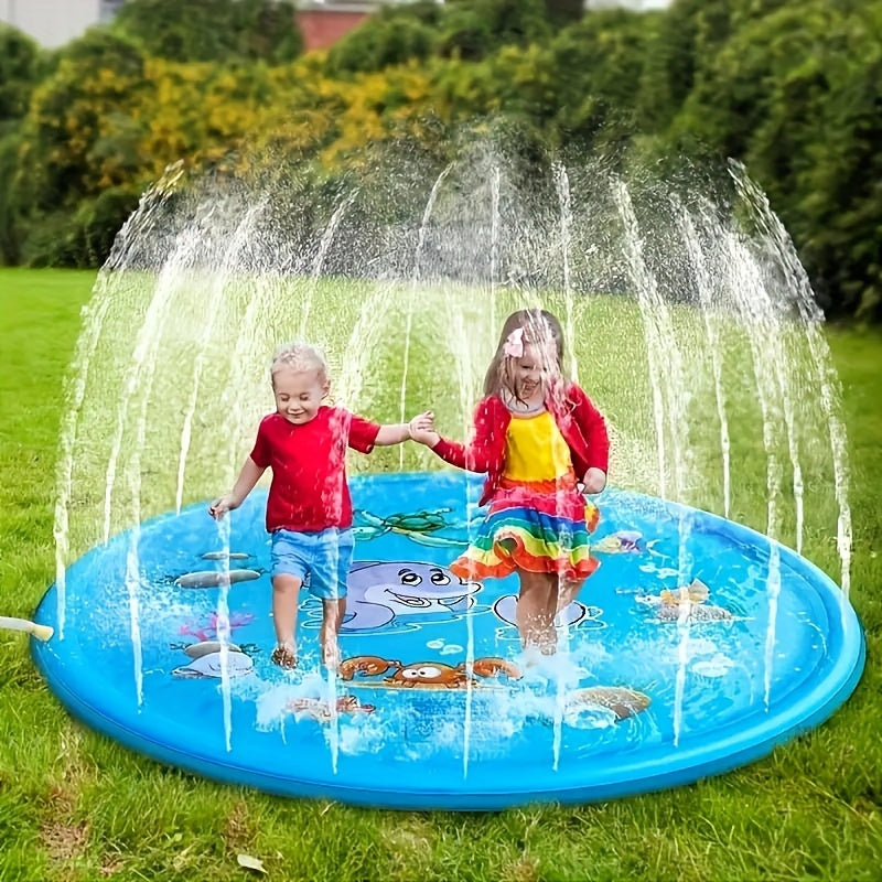 🔵 "Dolphin Splash Pad - φουσκωτό PVC νερό παιχνίδι για παιδιά ηλικίας 3-6 - Κύπρος"