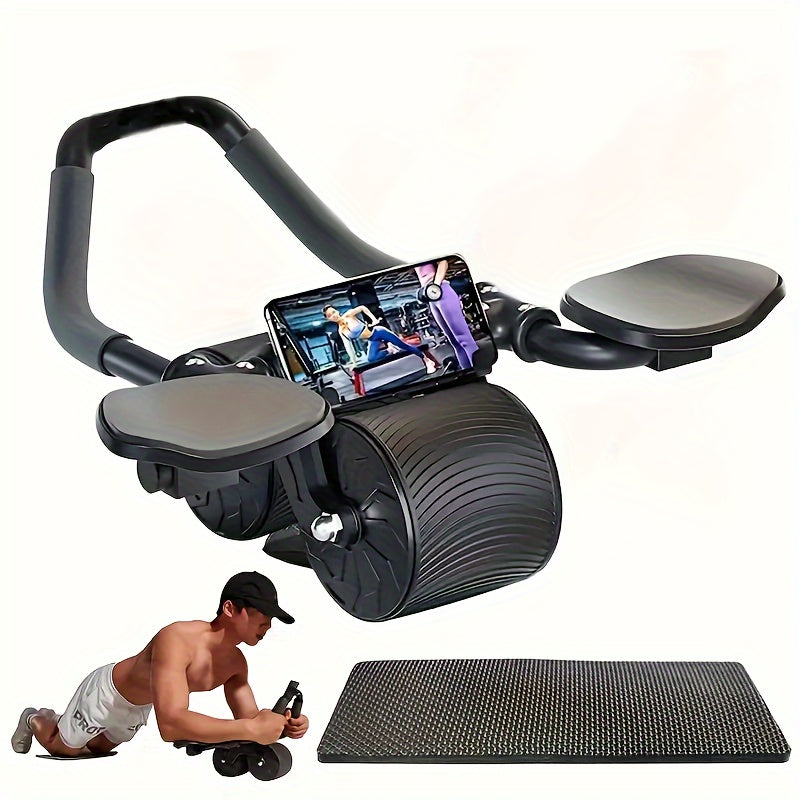 Automatic Rebound Abdominal Roller for Core Strength Training - Cyprus