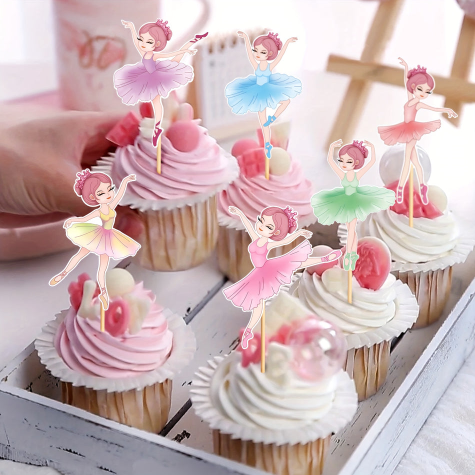 Σετ 24 διακοσμήσεων Cupcake Fairy - Κύπρος