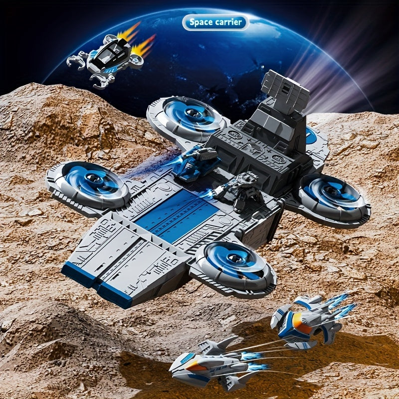 Wind-Powered Spacecraft Toy Set for Boys - Cyprus