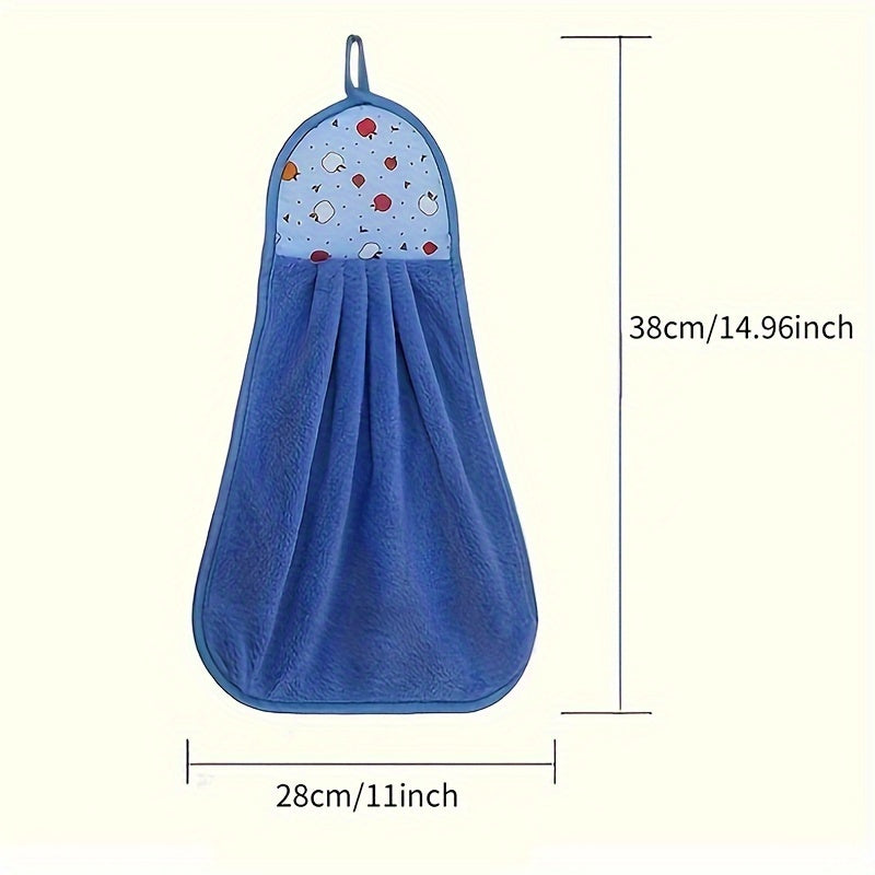 4pcs Yumuşak ve emici mercan kadife el havlu, 28*38cm/11*14.96inch hankerchief