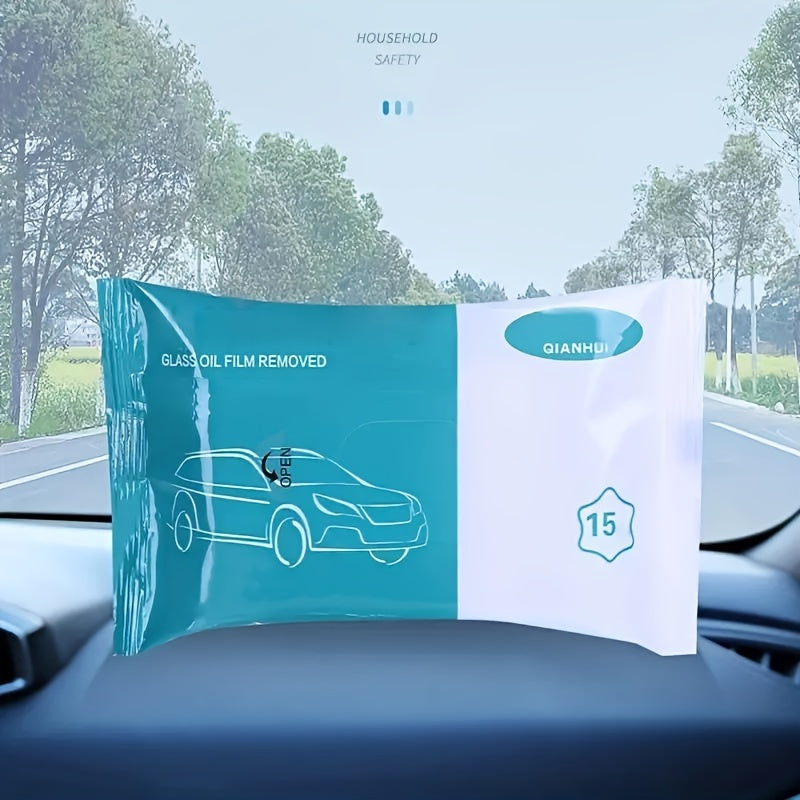 Car Glass Oil Film Cleaning Cloth - No Windshield Purification Needed - Cyprus