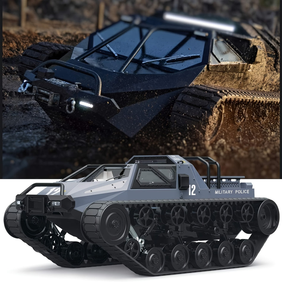 High-Speed Remote Control Tank Toy - 360° Rotating Military Truck - Birthday Christmas Gift - Cyprus