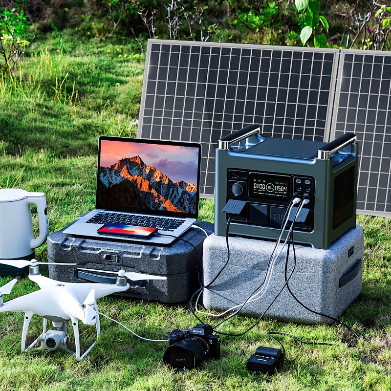 20W Portable Solar Panel Kit with Versatile Charging Options for Outdoor Adventures