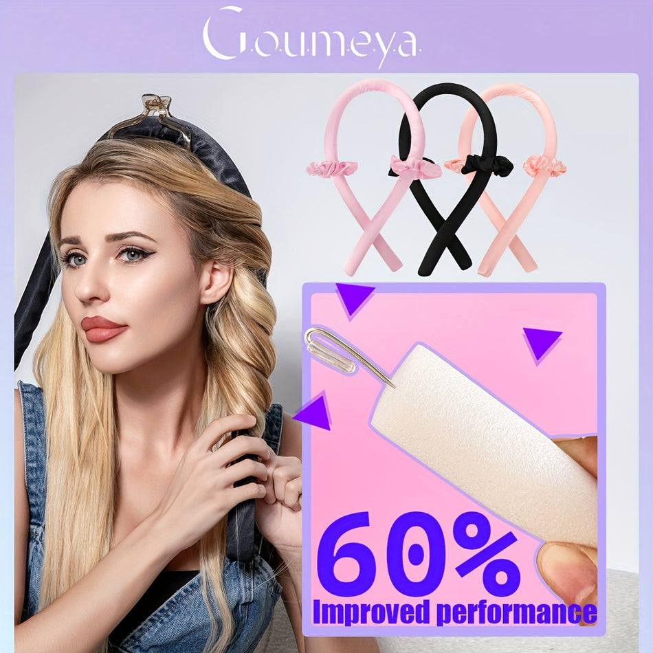 Goumeya Enhanced Memory Wire Curling Iron for Beautiful Curls - Cyprus