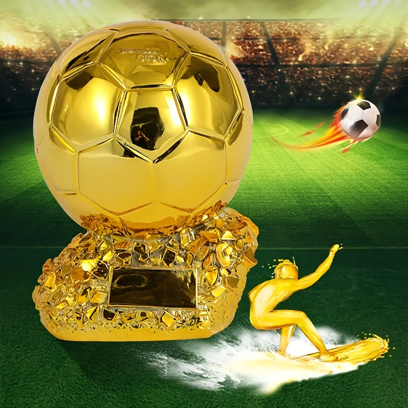 Resin Soccer Trophy Figurine - Ideal Gift for All Occasions - Cyprus