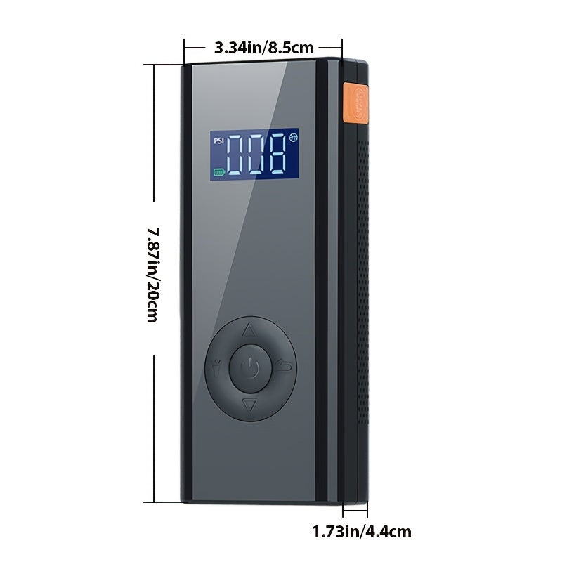 Vielseitiger 1000A Peak Jumpstarter & 150psi Reifeninflator - Ultimate Reisebegleiter - Zypern