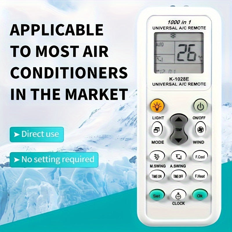 Universal A/C Remote Control - Easy Temperature Control And Energy Savings - Cyprus