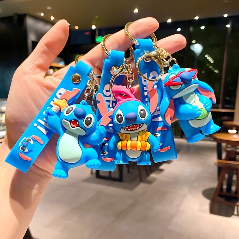 🔵 UME Cute Lilo & Stitch Key Chain for Backpack