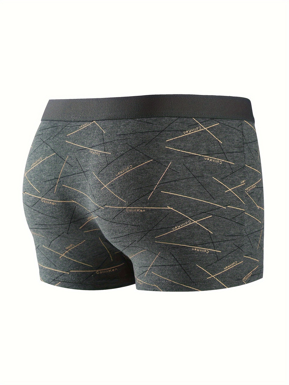 10pcs Antibakterielle zufällige Print -Boxer -Briefs Shorts - Zypern