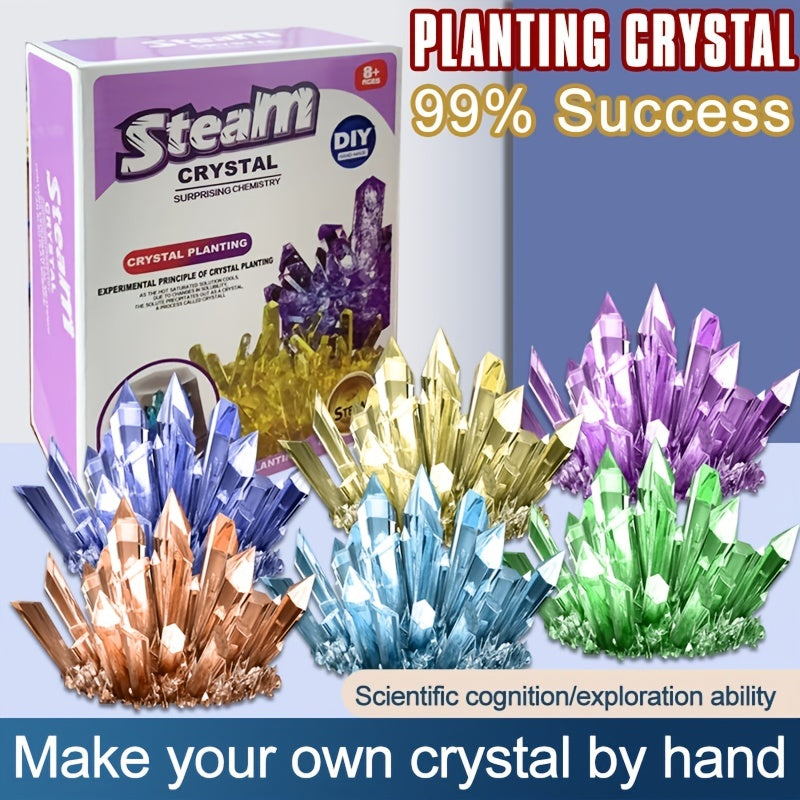 Crystal Growing Science Experiment Kit - Great for Kids & Gifts - Cyprus