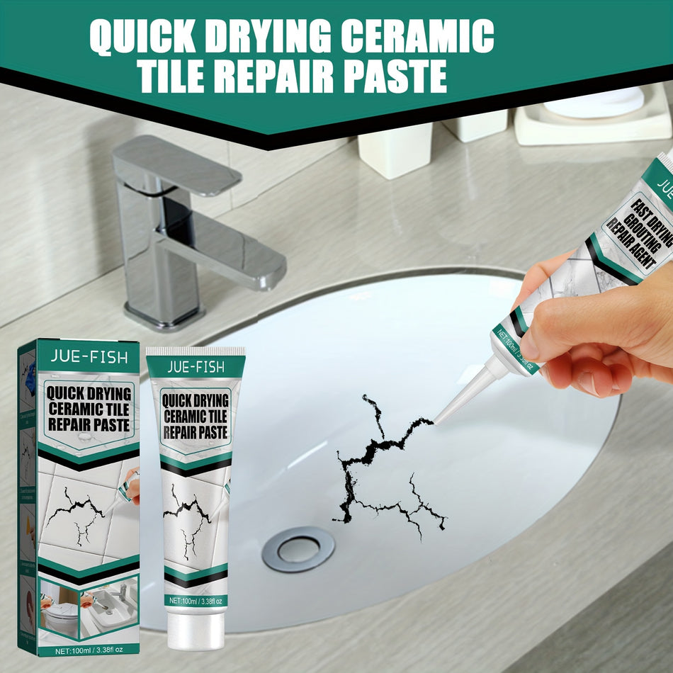 Tile Repair Paste - Quick-drying Adhesive for Tubs, Furniture, and More - Cyprus