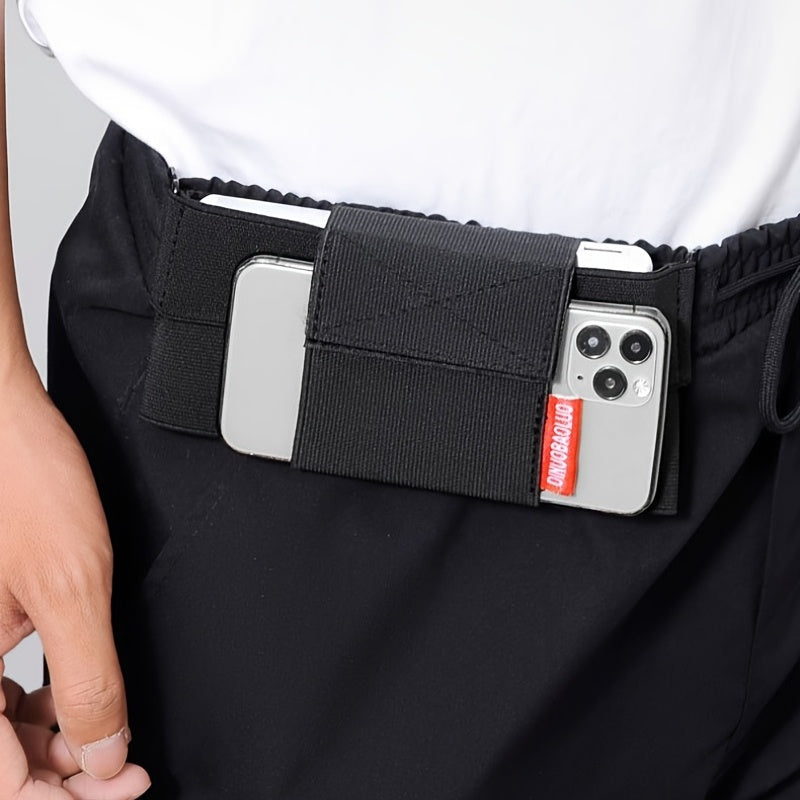 Invisible Mobile Phone Waist Bag with Multi-layer Storage - Cyprus