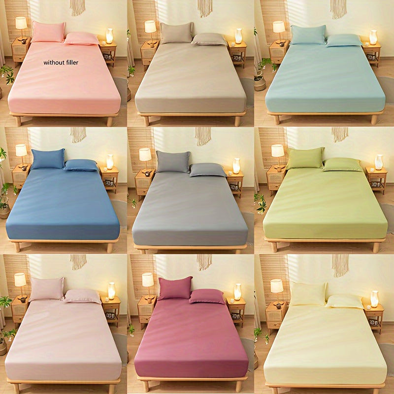 Soft Touch 3pcs Fitted Sheet & Pillowcase Set - Breathable and Comfortable Bedding - Cyprus