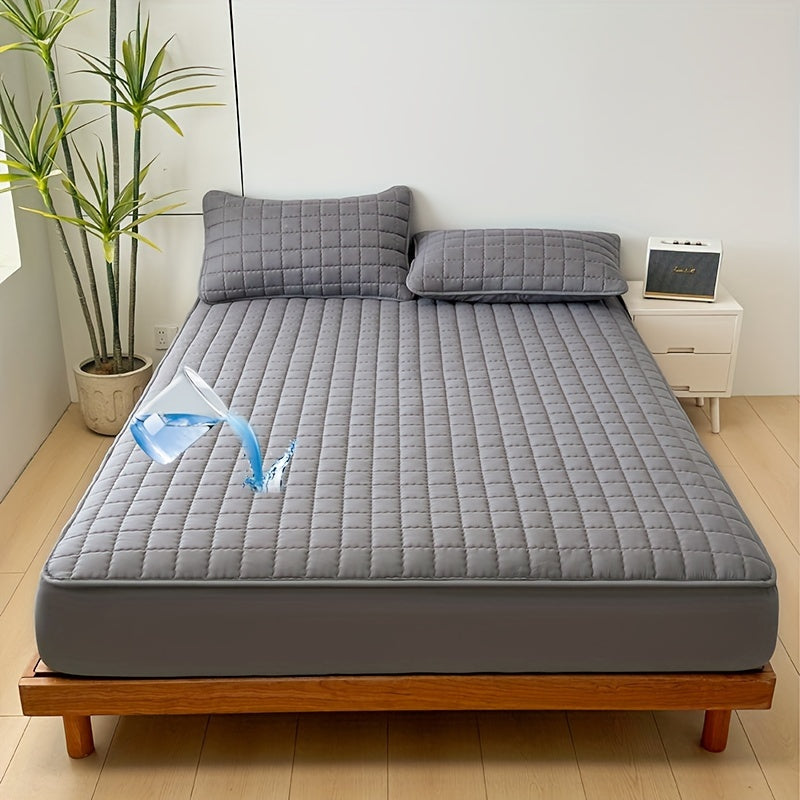 Luxurious Quilted Waterproof Mattress Protector - Ultimate Comfort & Protection - Cyprus