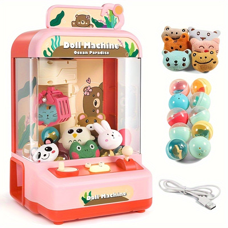 Home Mini Scratching Doll Machine for Girls - Cyprus