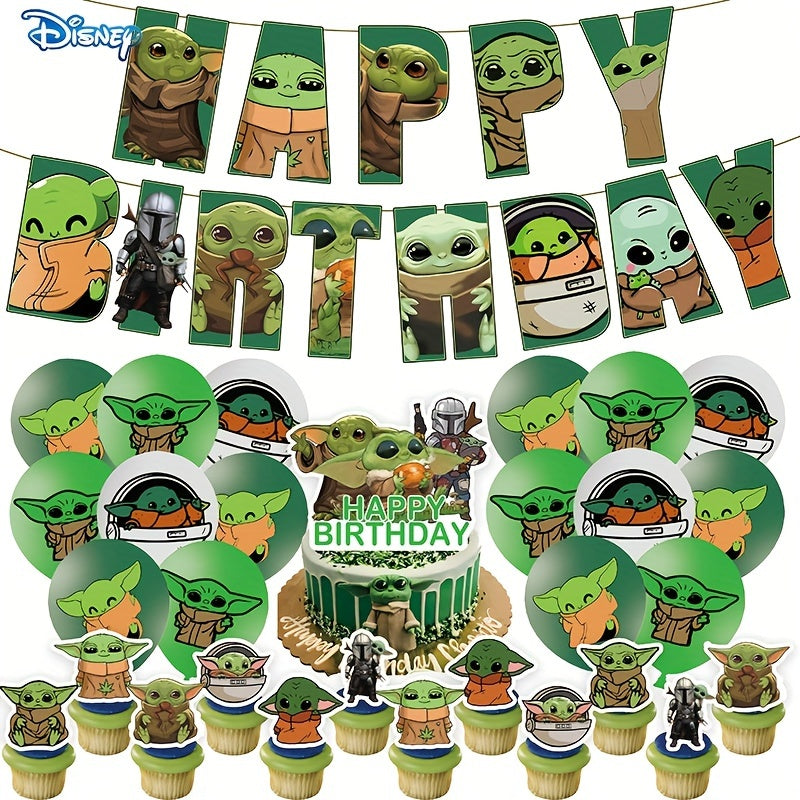 Baby Yoda Party Decorations Kit - 32Pcs Set - Cyprus