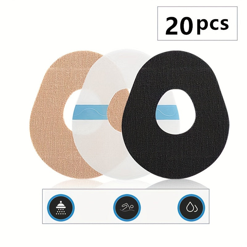 G7 CGM Sensor Adhesive Patches - Nude, Black & Clear - Cyprus