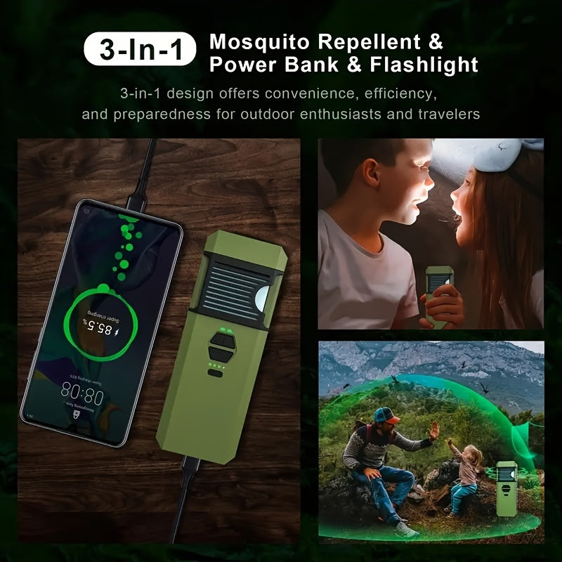 Universal 3-in-1 Mosquito Repellent, Insect Repeller & LED Lantern - Cyprus