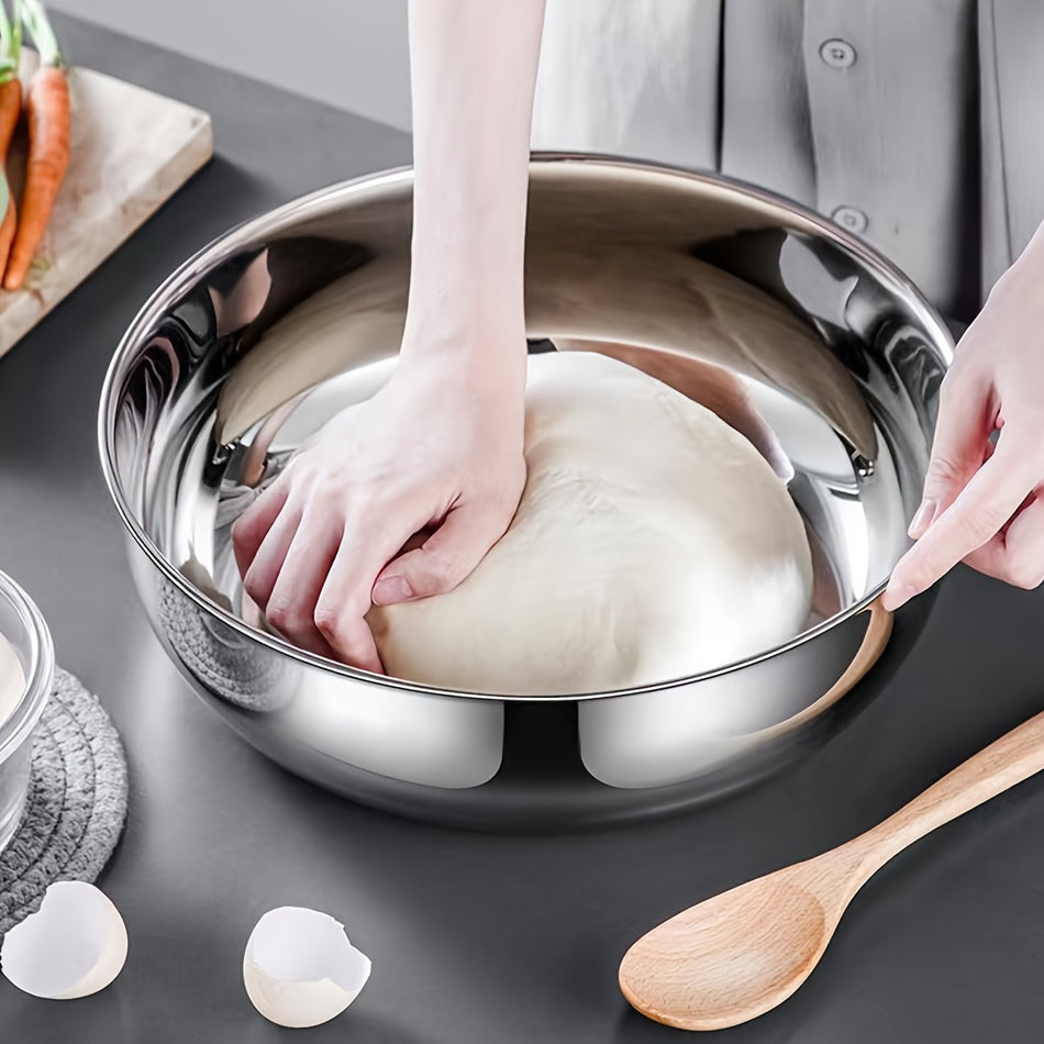 Stainless Steel Multifunctional Kneading Bowl and Soup Pot