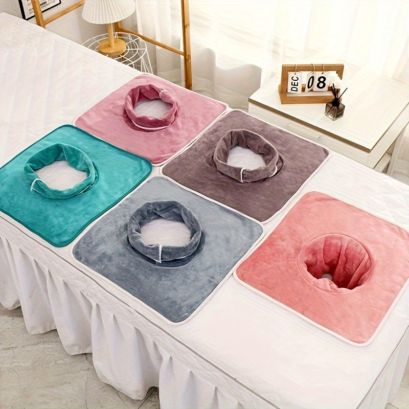 Spa Massage Bedspread Towel with Headrest Hole - Cyprus