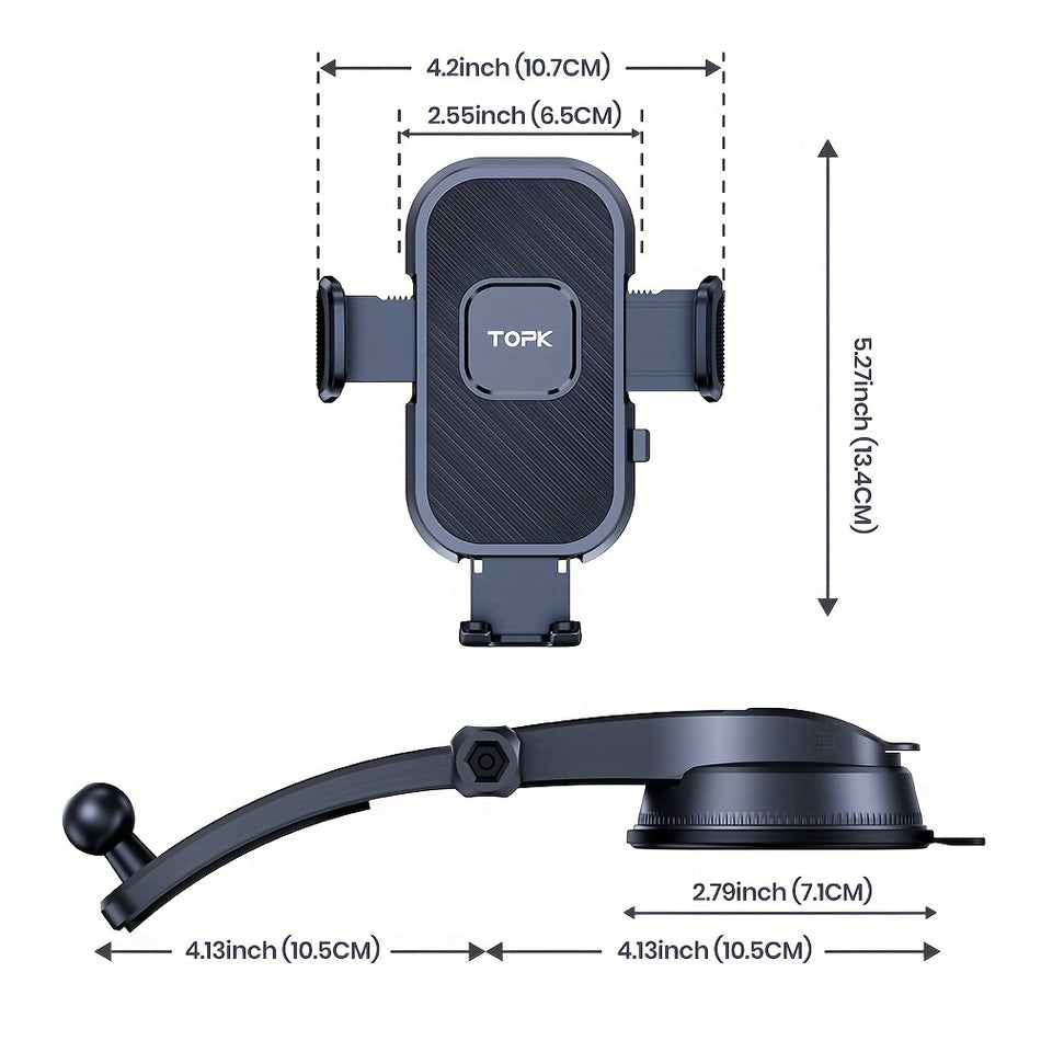 Adjustable Car Phone Holder Mount - Keep Your Focus on the Road! - Cyprus