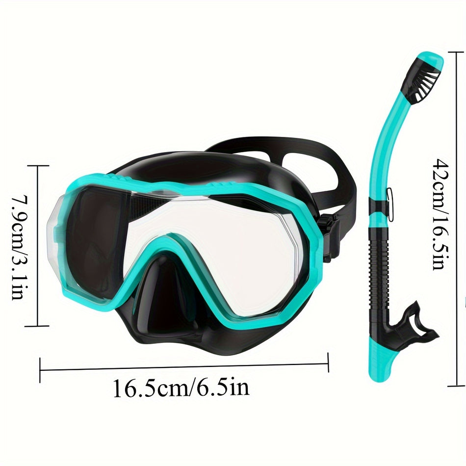 Professional Diving Goggles with Breathing Tube - Explore Underwater Wonders!