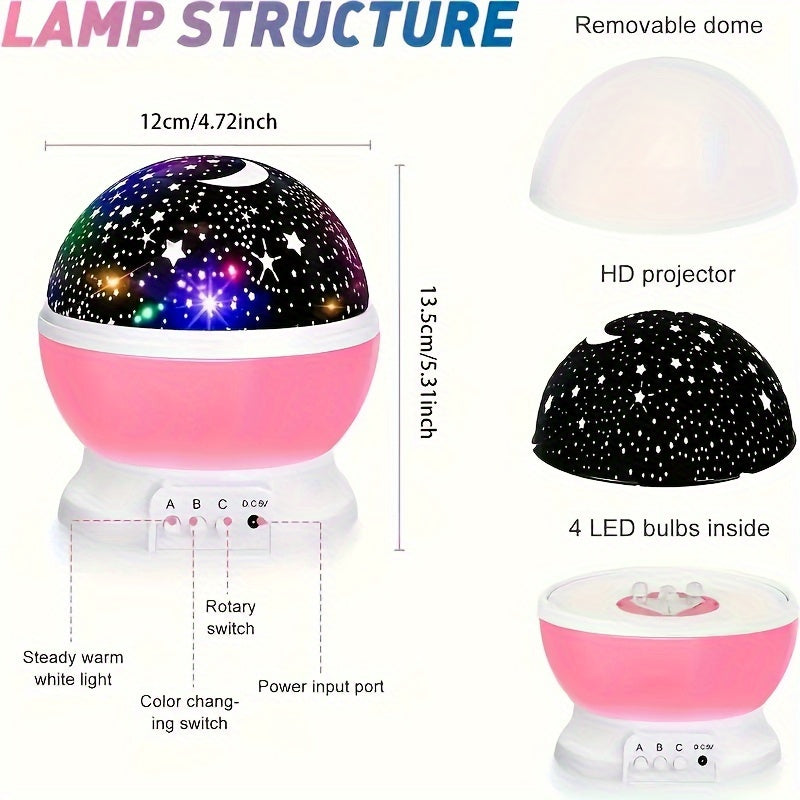 Dream Luminous Lamp | 12 Colors Changing Star Night Light - Cyprus