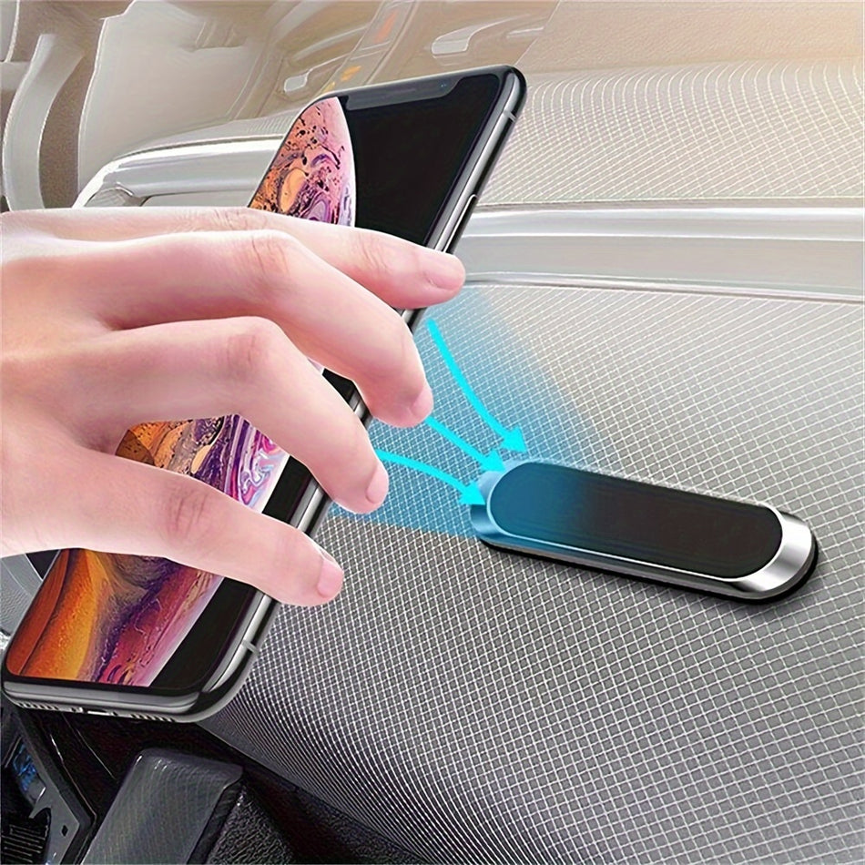 2024 Aluminium Alloy Magnetic Car Phone Holder for GPS Navigation