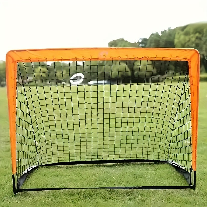 Portable Pop-Up Soccer Goals Set of 2 - Orange - Cyprus