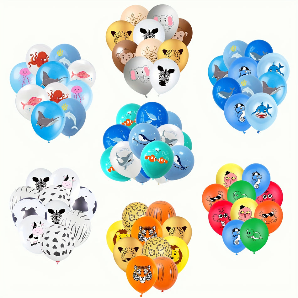 Jungle Safari & Ocean Animal Balloon Party Kit - Ιδανικό για εορτασμούς γενεθλίων και επετείους - Κύπρος