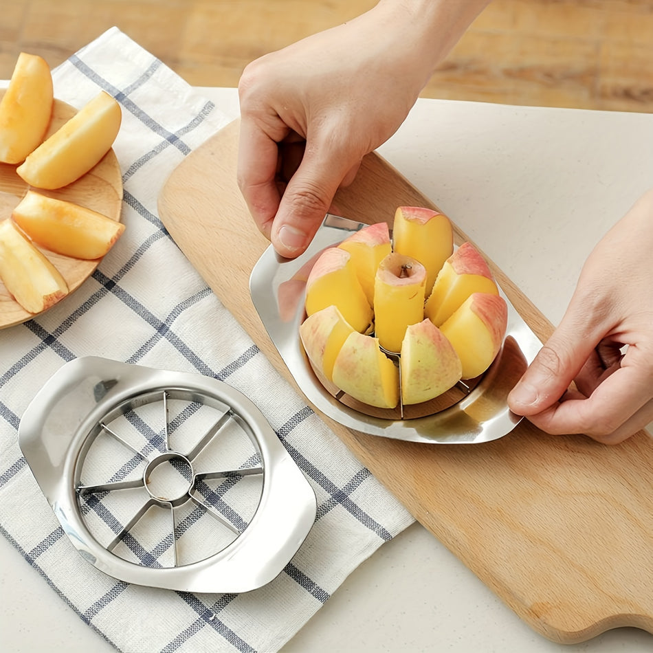 Apple Slicer и Corer из нержавеющей стали для идеальных фруктовых ломтиков