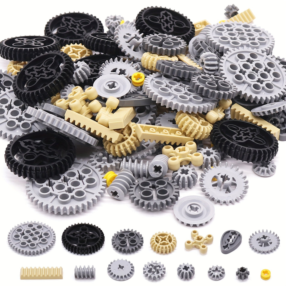 MARUMINE Mechanical Gearbox Accessories Set - 120 PC Turbine Gear Parts Pack - Cyprus