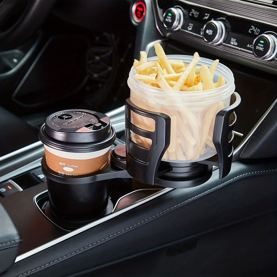 Adjustable Car Cup Holder Expander with Phone Holder and Aromatherapy Organizer - Cyprus