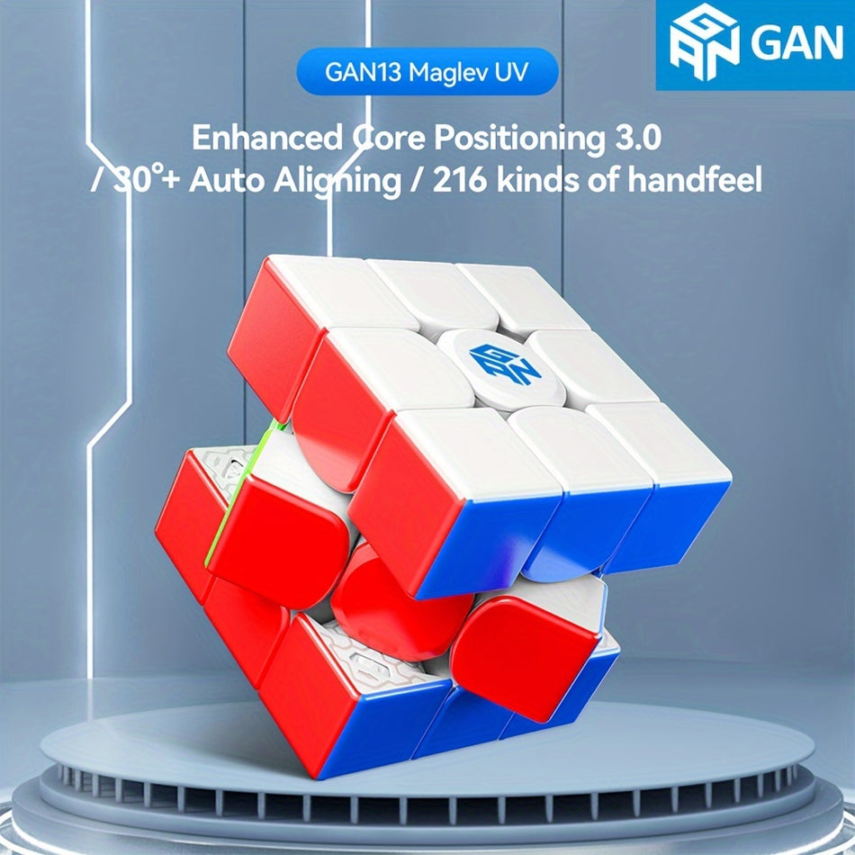 GAN13 Maglev Magnetic Speed Cube 3×3 - Professional Puzzle Toy for Ages 6-8 - Cyprus