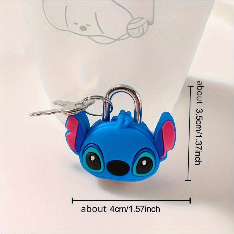 Stitch Mini Padlock - Cute Cartoon Luggage Lock - Cyprus