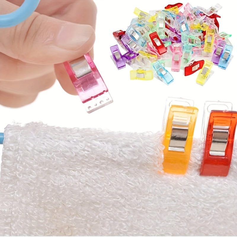 Colourful Multipurpose Sewing Clips for Fabric Craft - Cyprus