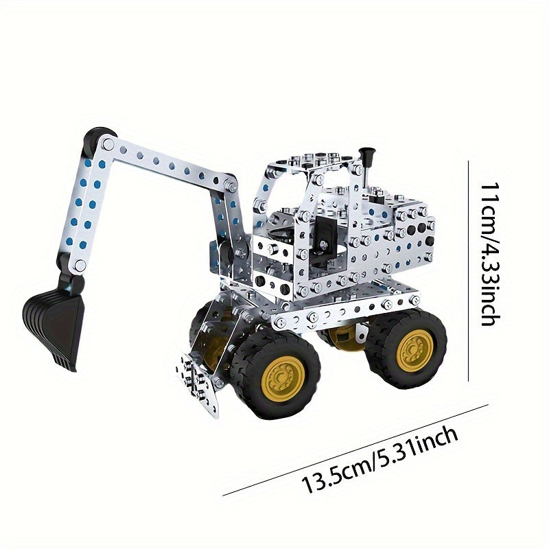 Metal Assoction Building Block Excavator Toy για παιδιά ηλικίας 3-6 - Κύπρος