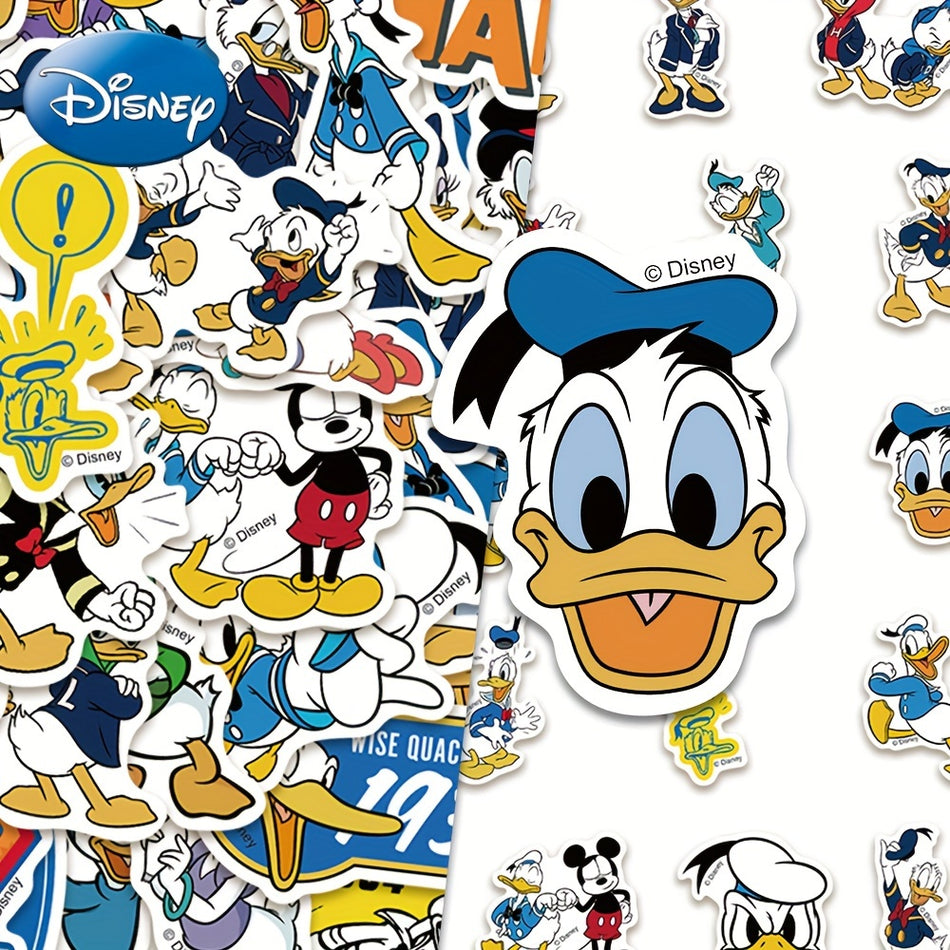 🔵 Disney Donald Duck eğlenceli çizgi film çıkartmaları seti