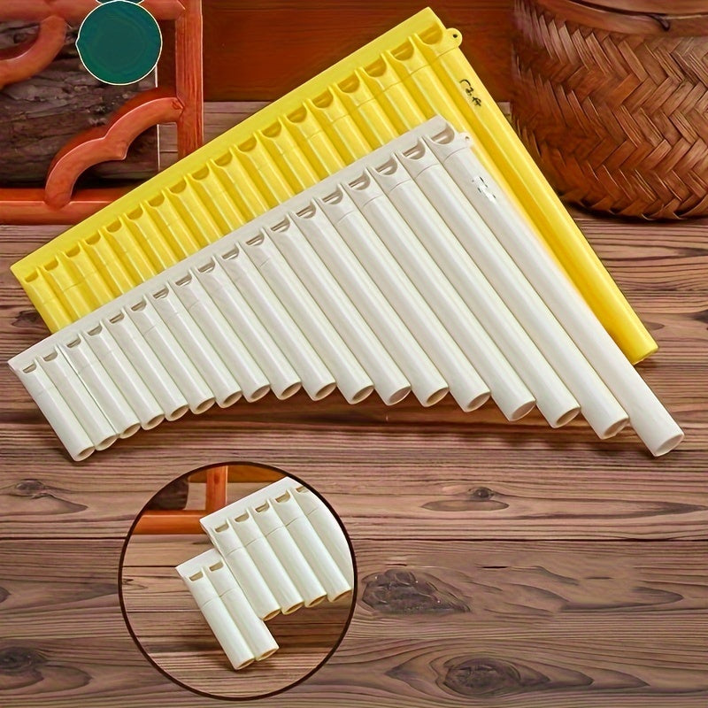 FF FEFIRES 18 PIPES C Tone Pan Flute - Perfect pour les débutants