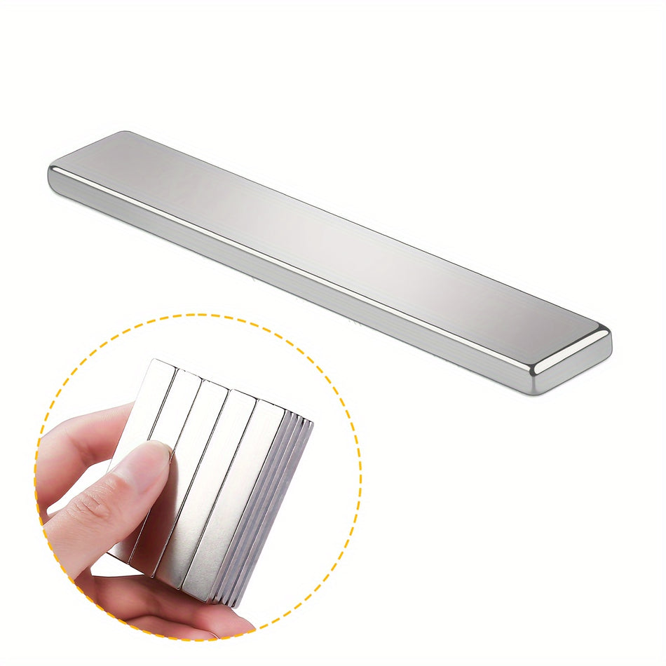 Xiongchuci Neodymium Bar Magnets with Double-Sided Tape - 60x10x3mm (Pack of 16) - Cyprus