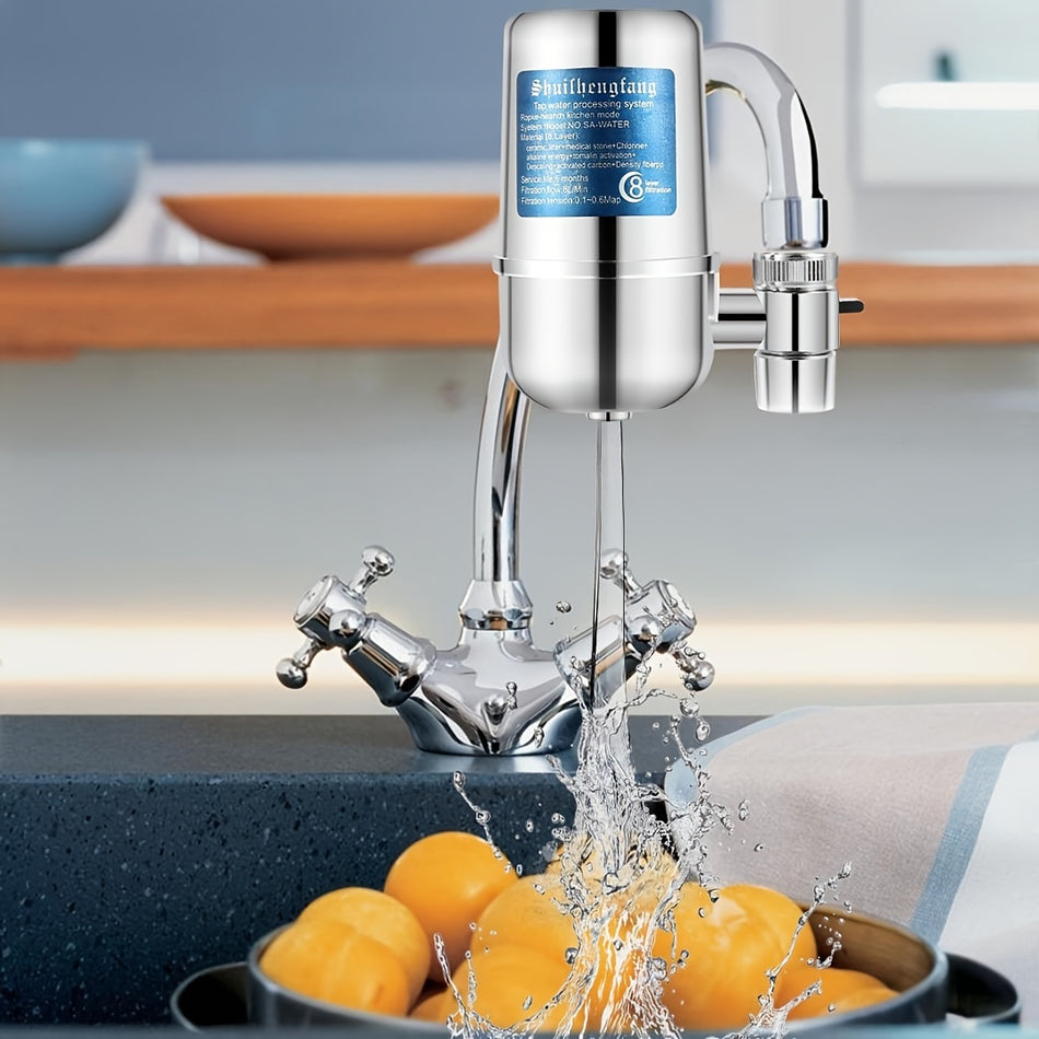 HOTU Faucet Water Filter System - Chlorine Reduction for Kitchen Tap - Cyprus