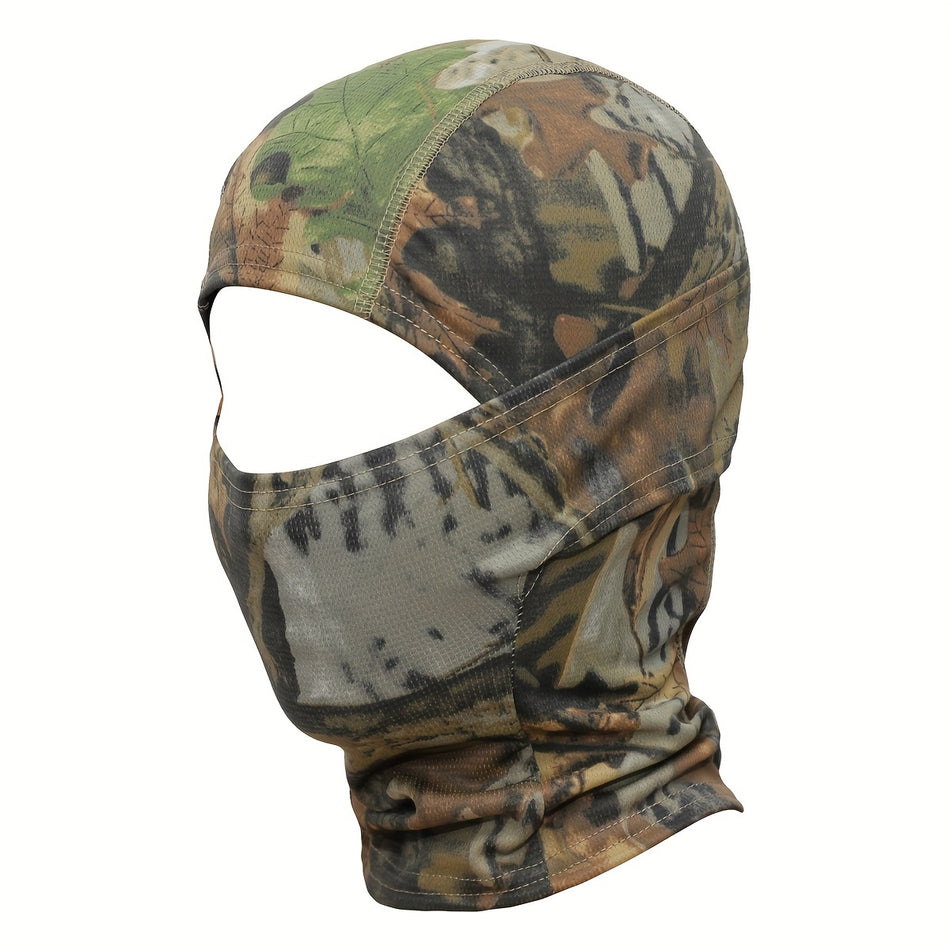 Meromibe Camouflage UV προστατευτικό balaclava για υπαίθριες δραστηριότητες