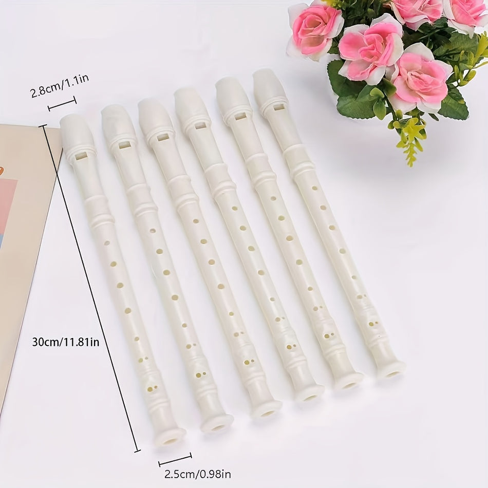 1pc Plastic Flute With Eight Holes, Educational Supplies, Music Equipment That Can Meet Different Music Needs (with Multiple Color Options) Eid Al-Adha Mubarak