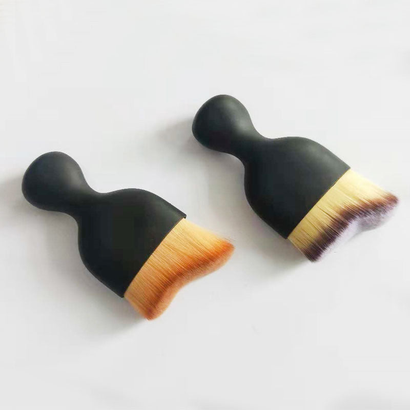 Face Brush Portable Brush Cosmetic Используйте макияж щетку фундаментальную кисть для порошковой кисти для макияжа для макияжа